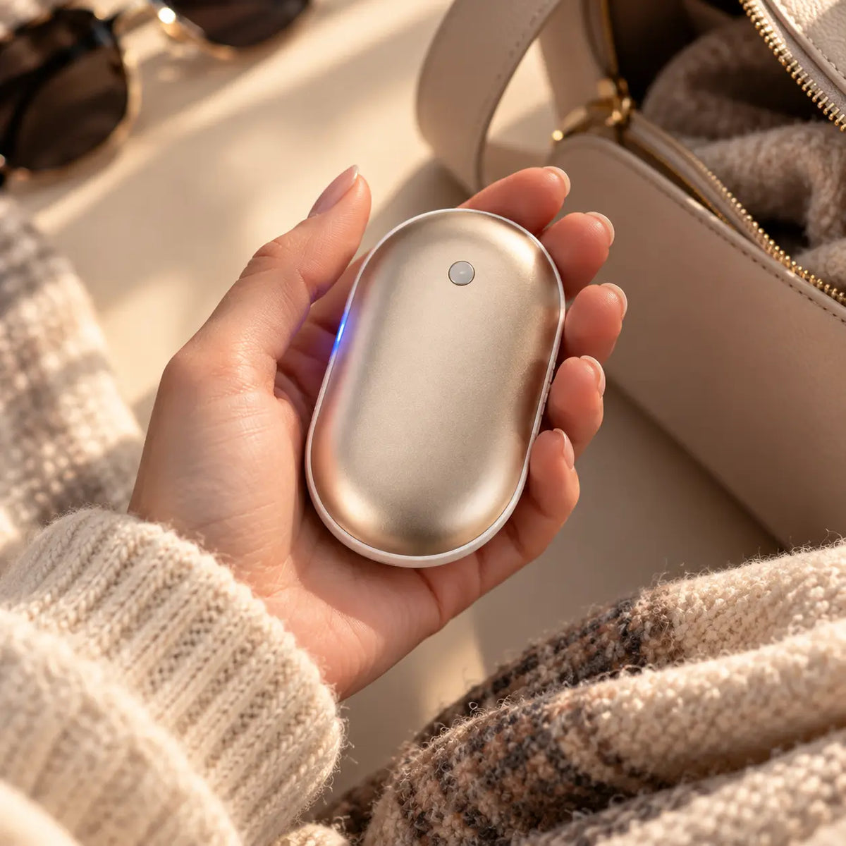 Tempo Pocket – Calentador de manos recargable